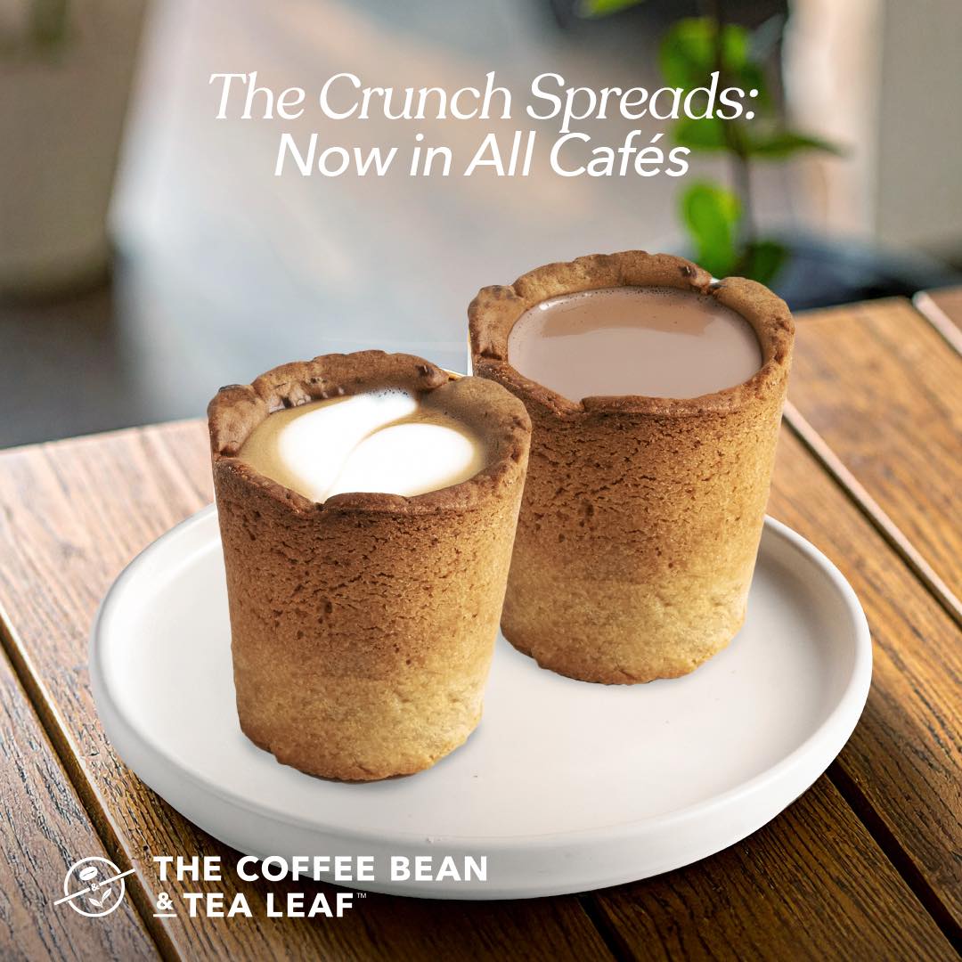The Coffee Bean & Tea Leaf Memperkenalkan Cookie Cups – Minuman Dalam Cawan Boleh Dimakan