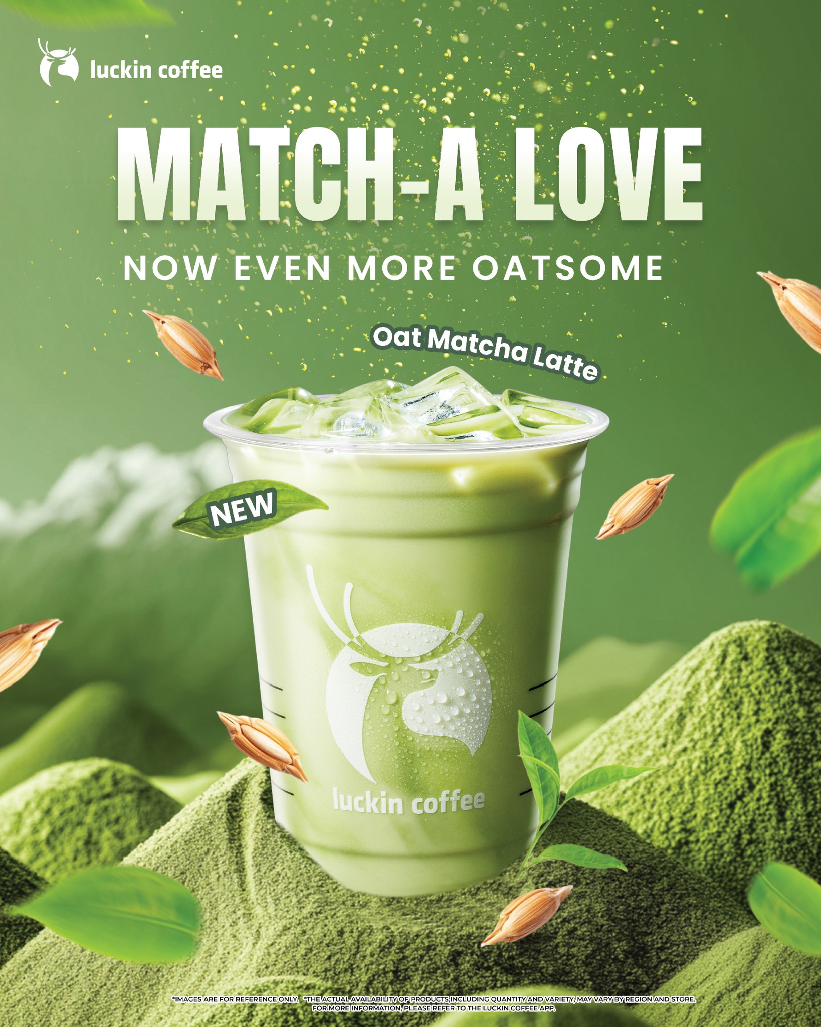 Luckin Coffee Kini Hadir Dengan Menu Oat Matcha Latte – Harga Promosi RM9.90 Sahaja
