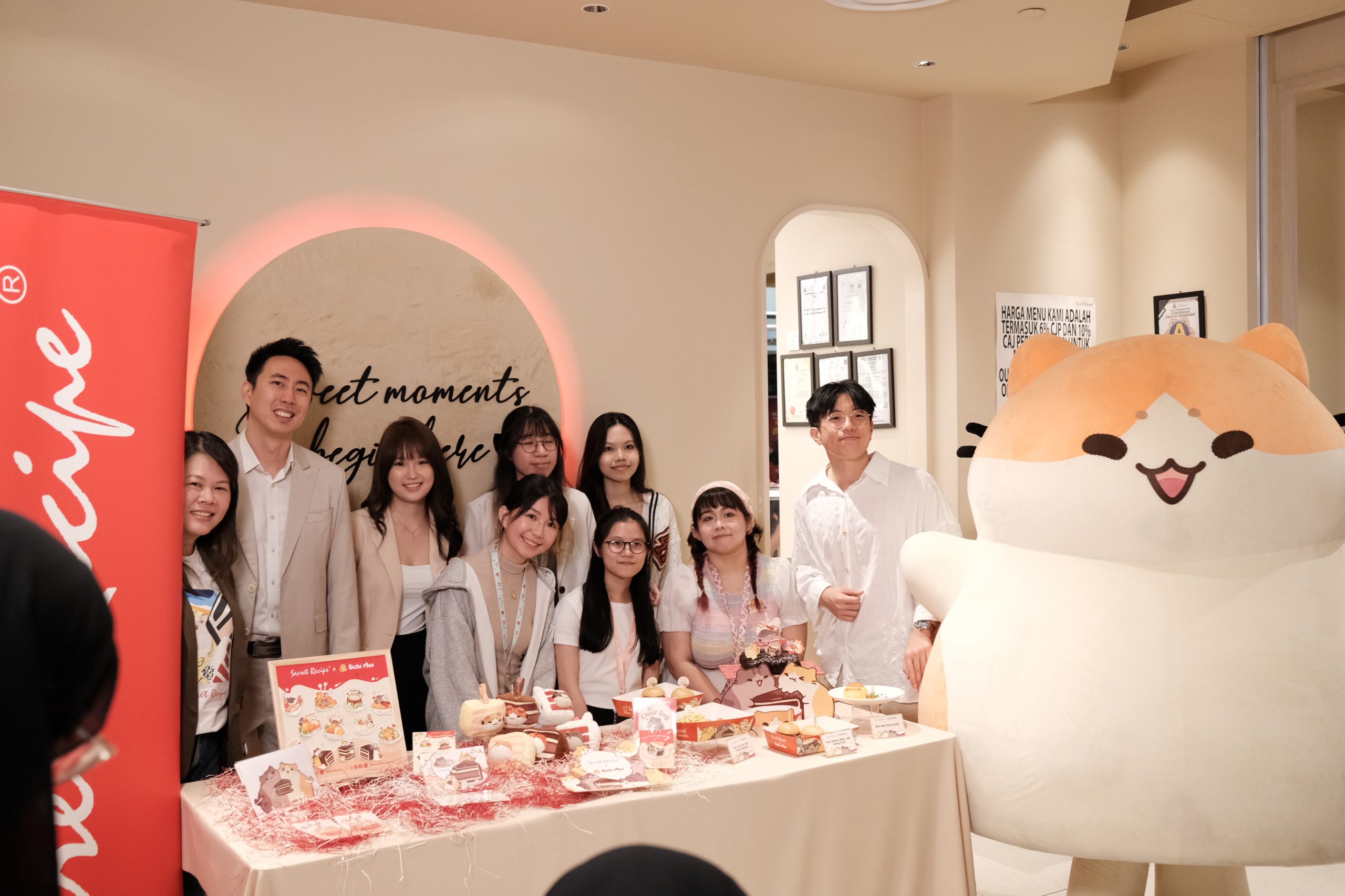 Secret Recipe x Bichi Mao Tawar Menu Pencuci Mulut Baharu & Barangan Edisi Terhad