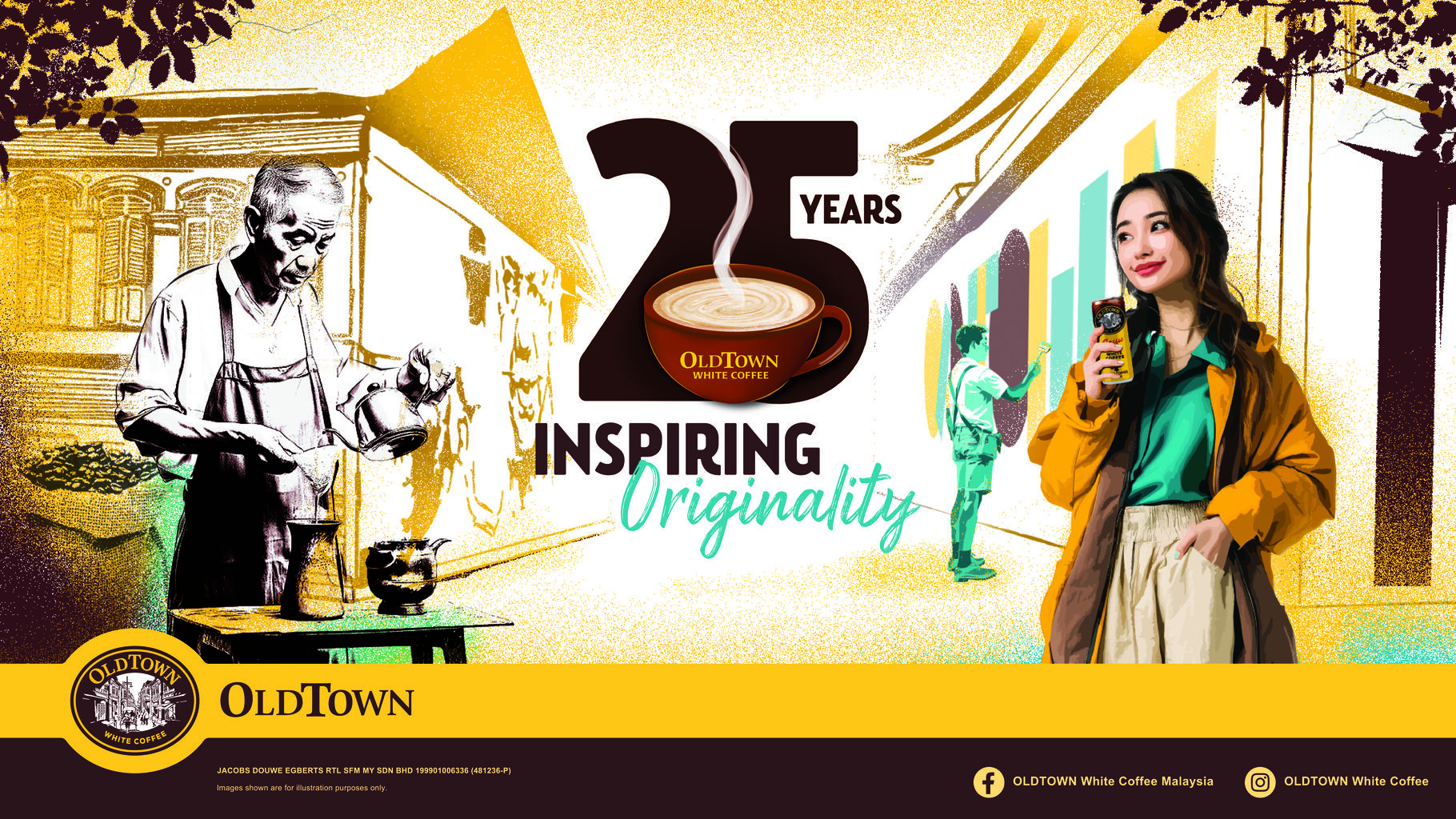 OLDTOWN White Coffee Malaysia Memperkenalkan Menu Baharu Sempena Sambutan Ulang Tahun Ke-25