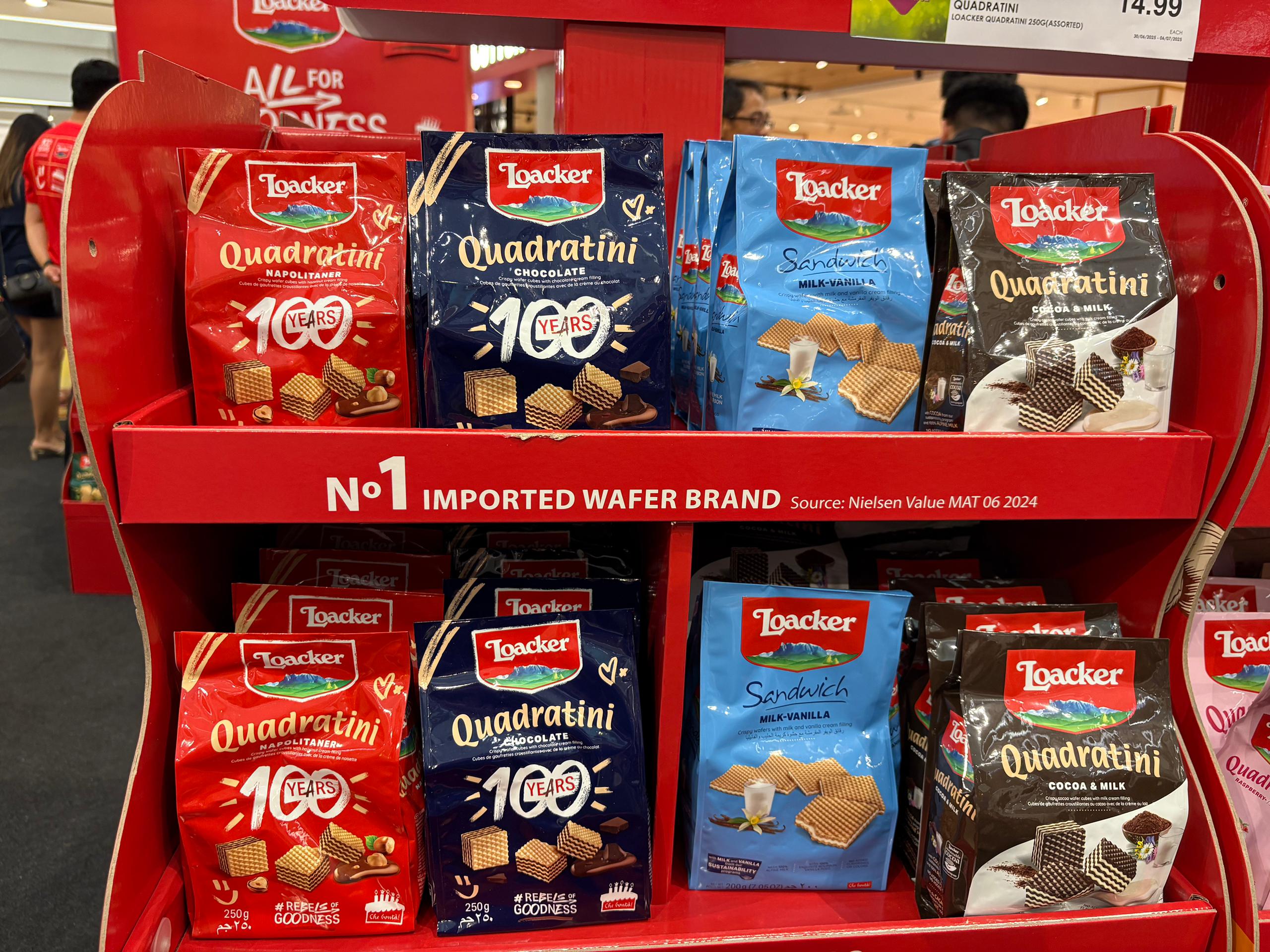 Loacker Raikan 100 Tahun Warisan Wafer Dengan Jerayawara Eksklusif