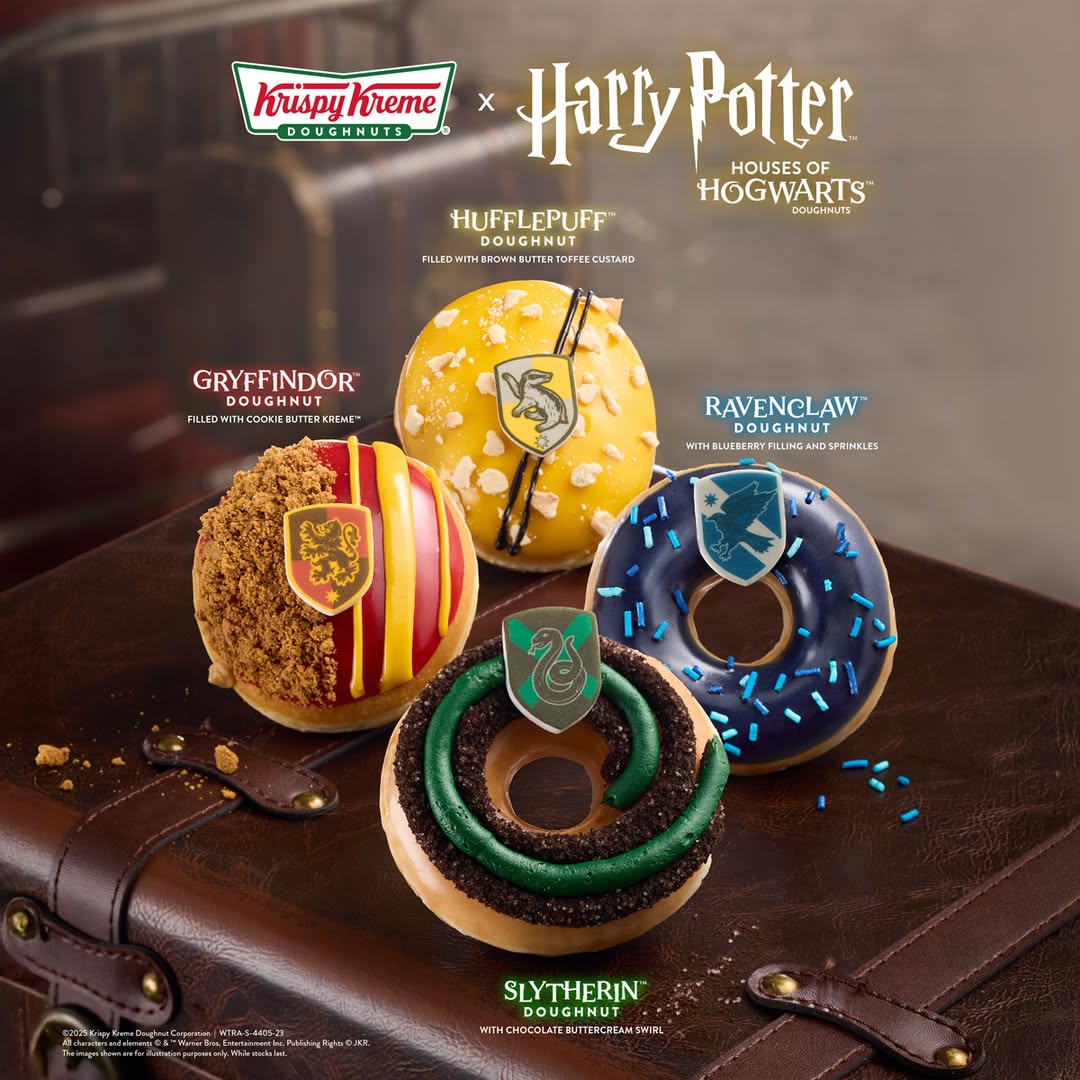 Krispy Kreme Hadir Dengan Koleksi Donat Harry Potter Edisi Terhad Di Malaysia