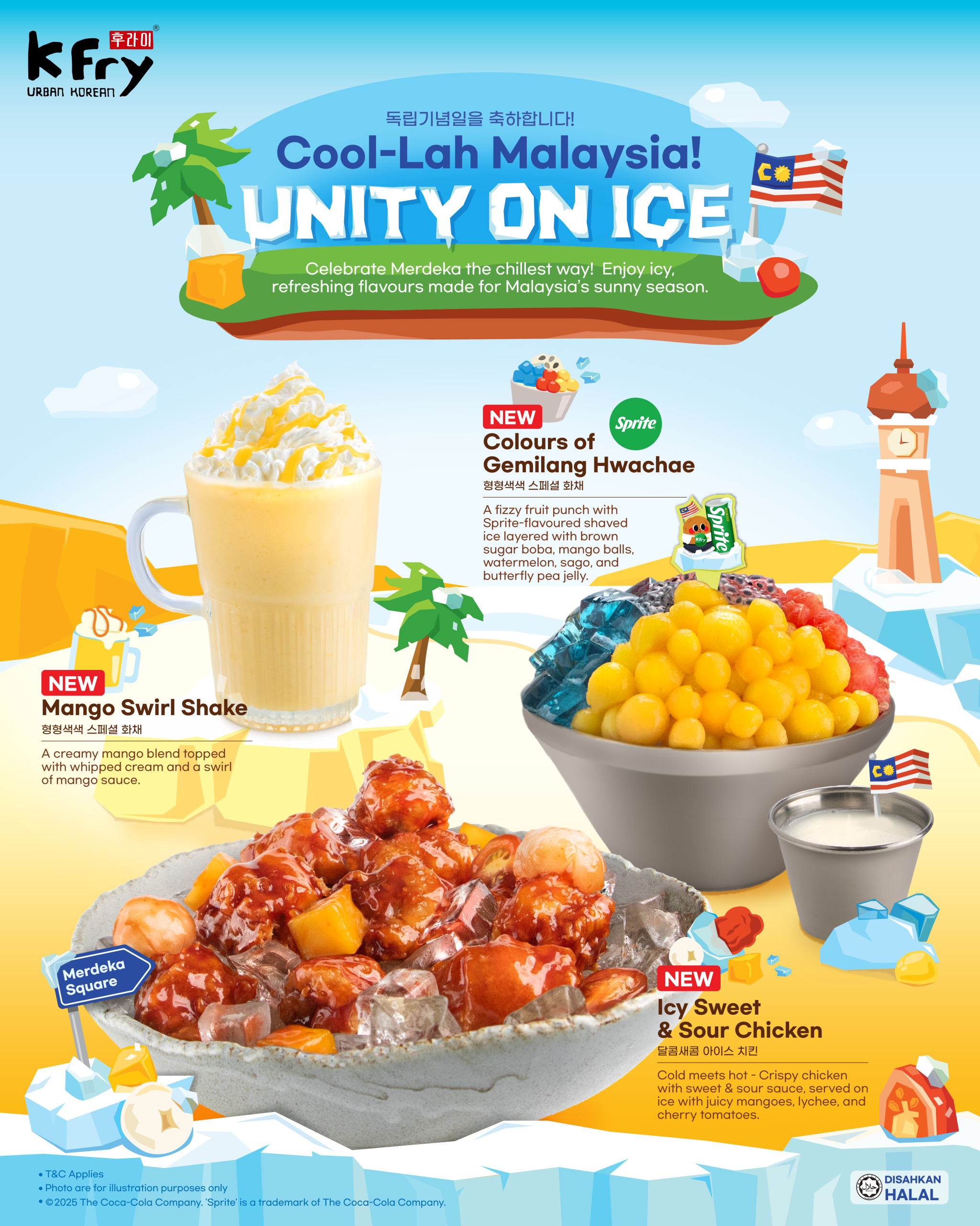 K Fry Raikan Merdeka Dengan Menu Edisi Terhad ‘Cool-lah Malaysia! Unity On Ice’
