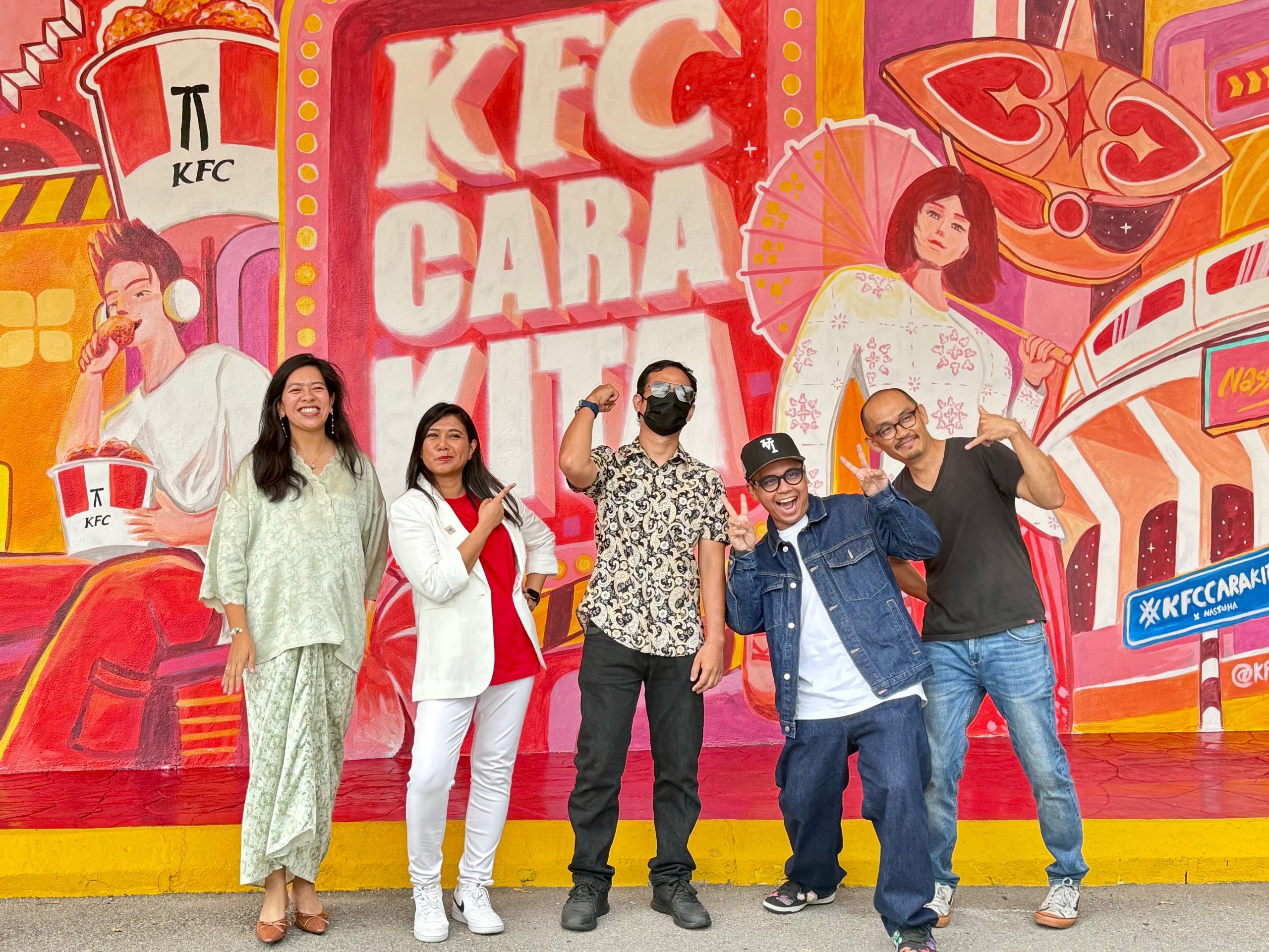 KFC Warnai 14 Cawangan Dengan Sentuhan Seni Tempatan Sempena Bulan Kemerdekaan 2025