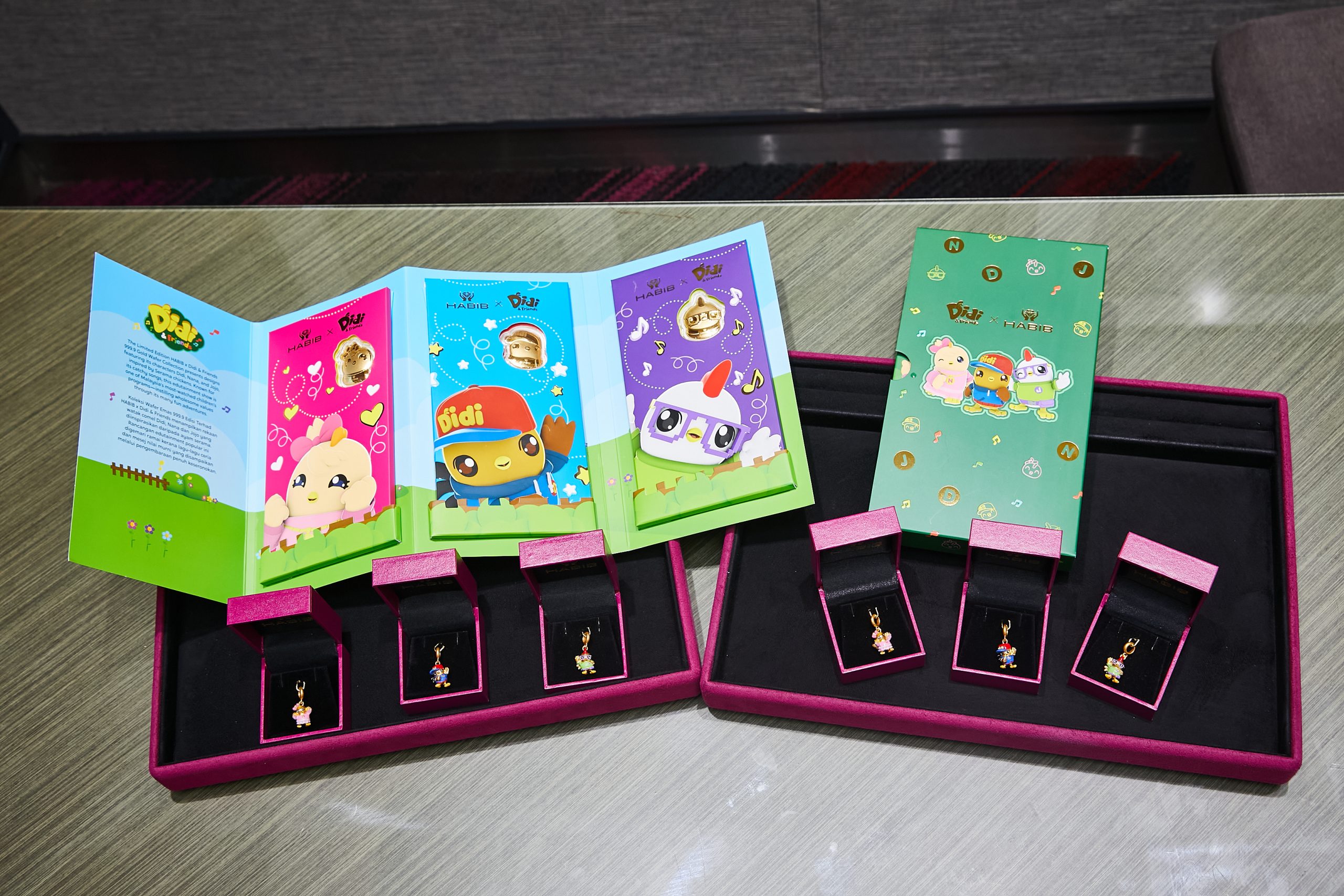 HABIB Memperkenalkan Koleksi Emas Eksklusif Bersama Didi & Friends – Wafer Emas 999.9 Dan Loket Emas 999