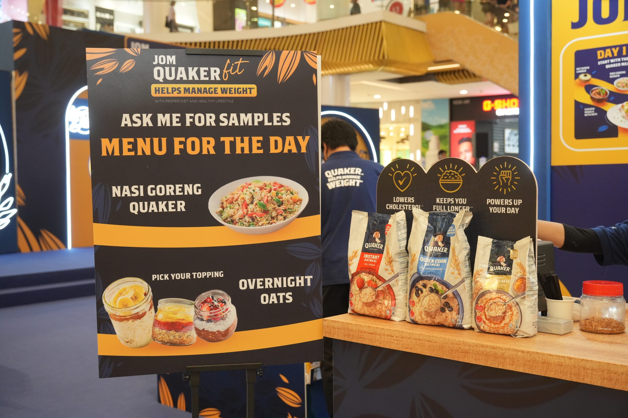 Kempen Jom Quaker Fit Menggalakkan Pemakanan Sihat Untuk Mengurus Berat Badan Dan Meningkatkan Kesihatan Jantung