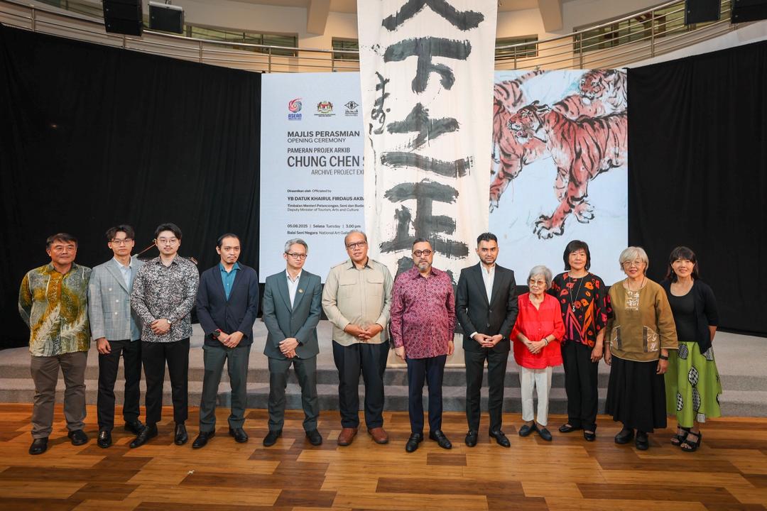 Pameran Projek Arkib: Chung Chen Sun Dibuka Di Balai Seni Negara Hingga 1 September 2025