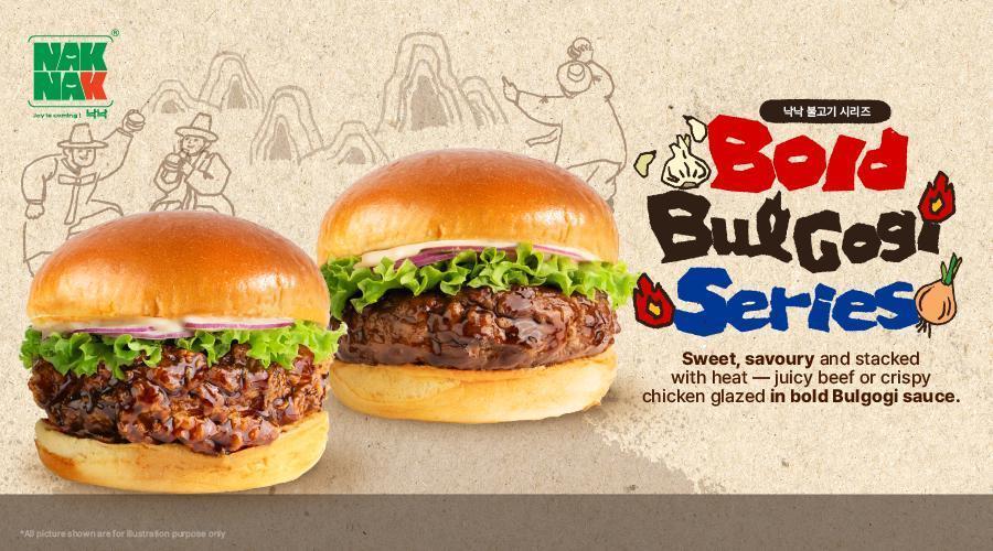NakNak Hadir Dengan Siri Bold Bulgogi – Burger Citarasa Korea Ditawarkan untuk Masa Terhad