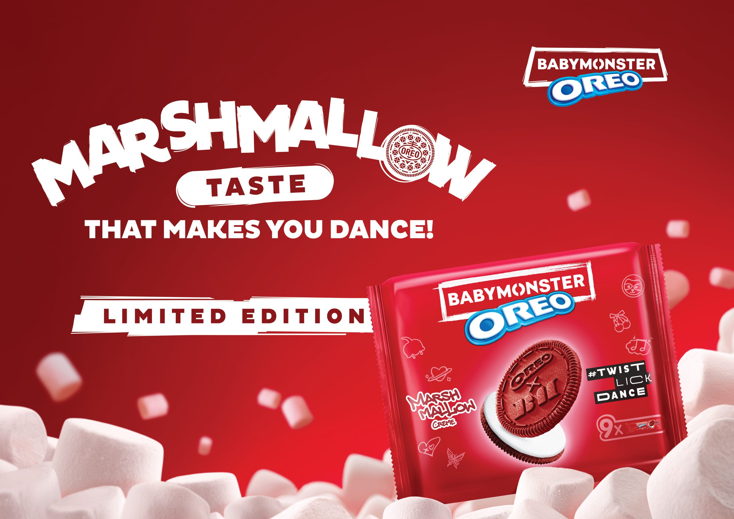 OREO x BABYMONSTER Hadir Dengan Perisa Marshmallow Crème
