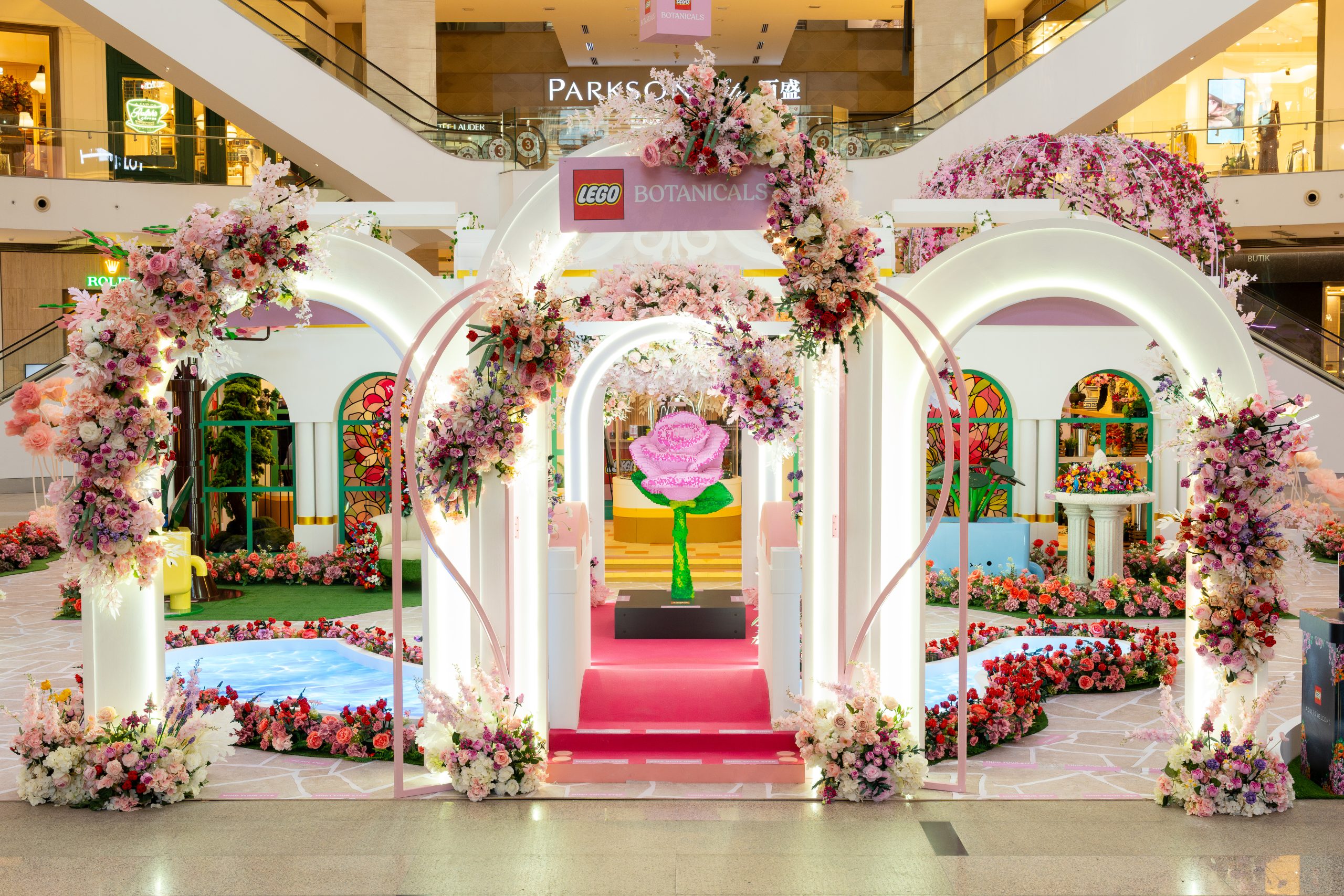 LEGO Botanical Glasshouse Di Pavilion Kuala Lumpur – Taman Bunga Dari Bata LEGO Pertama Di Asia