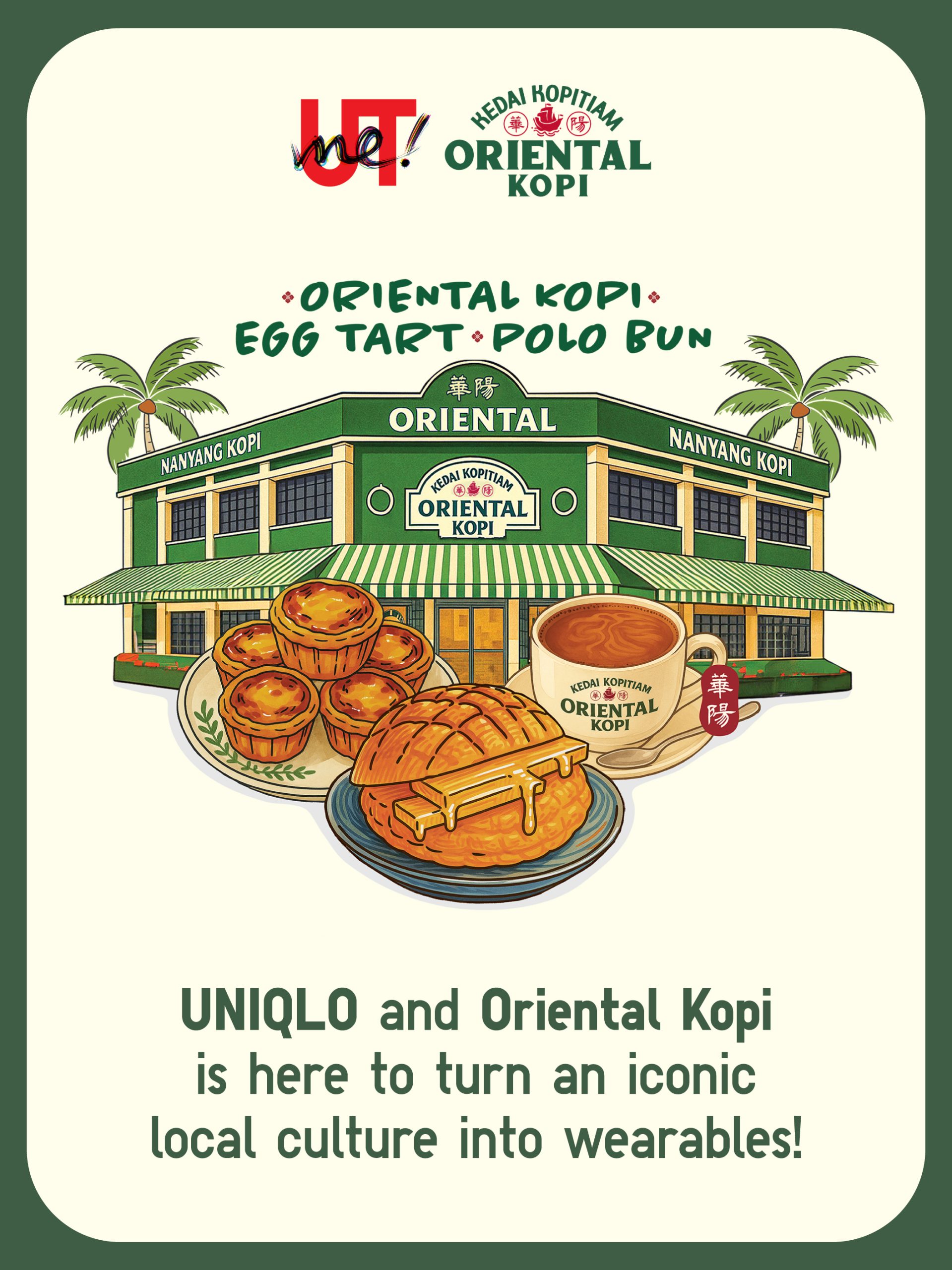 UNIQLO X Oriental Kopi Menampilkan Koleksi UTme! Edisi Kopitiam