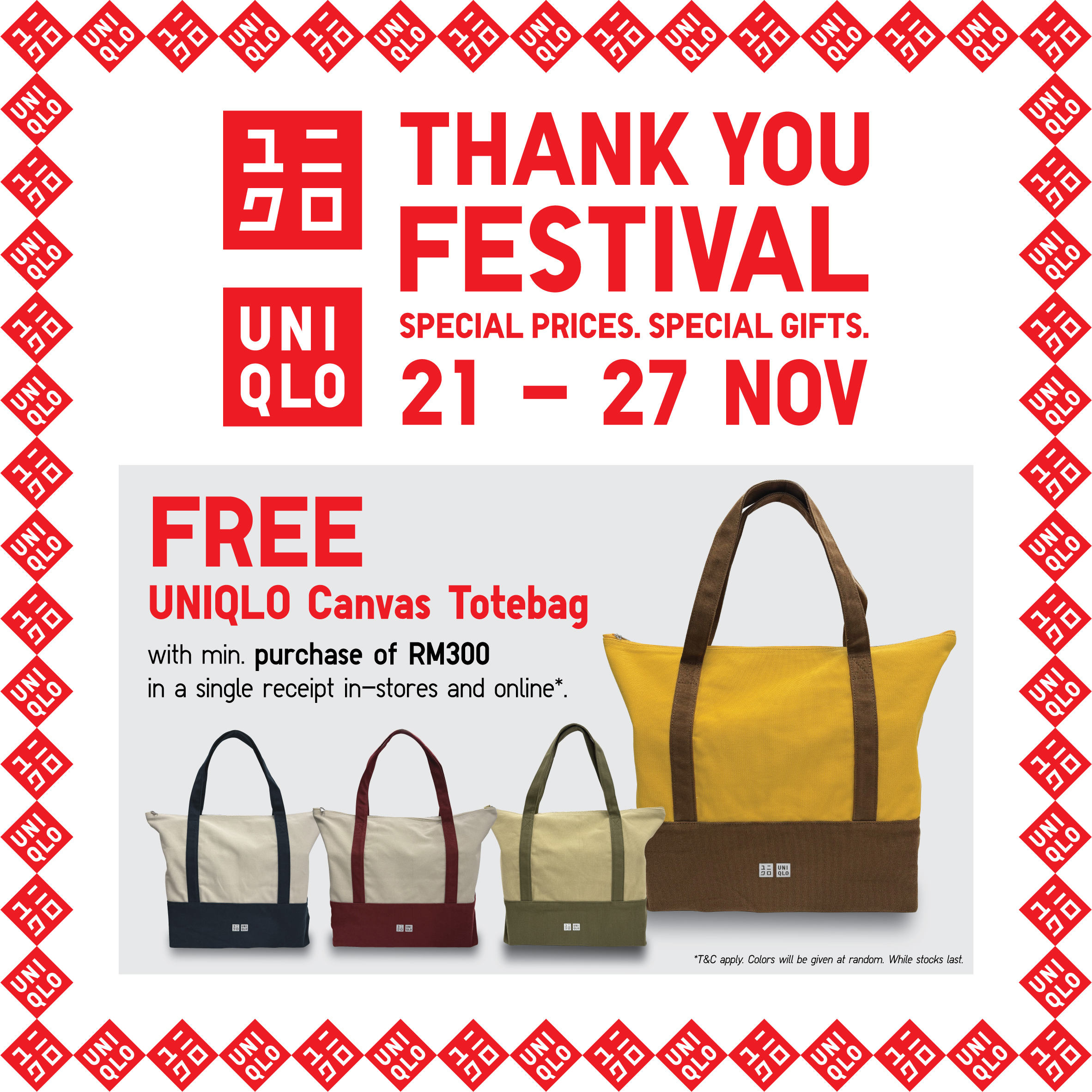 UNIQLO Raikan Ulang Tahun Yang Ke-15 Di Malaysia