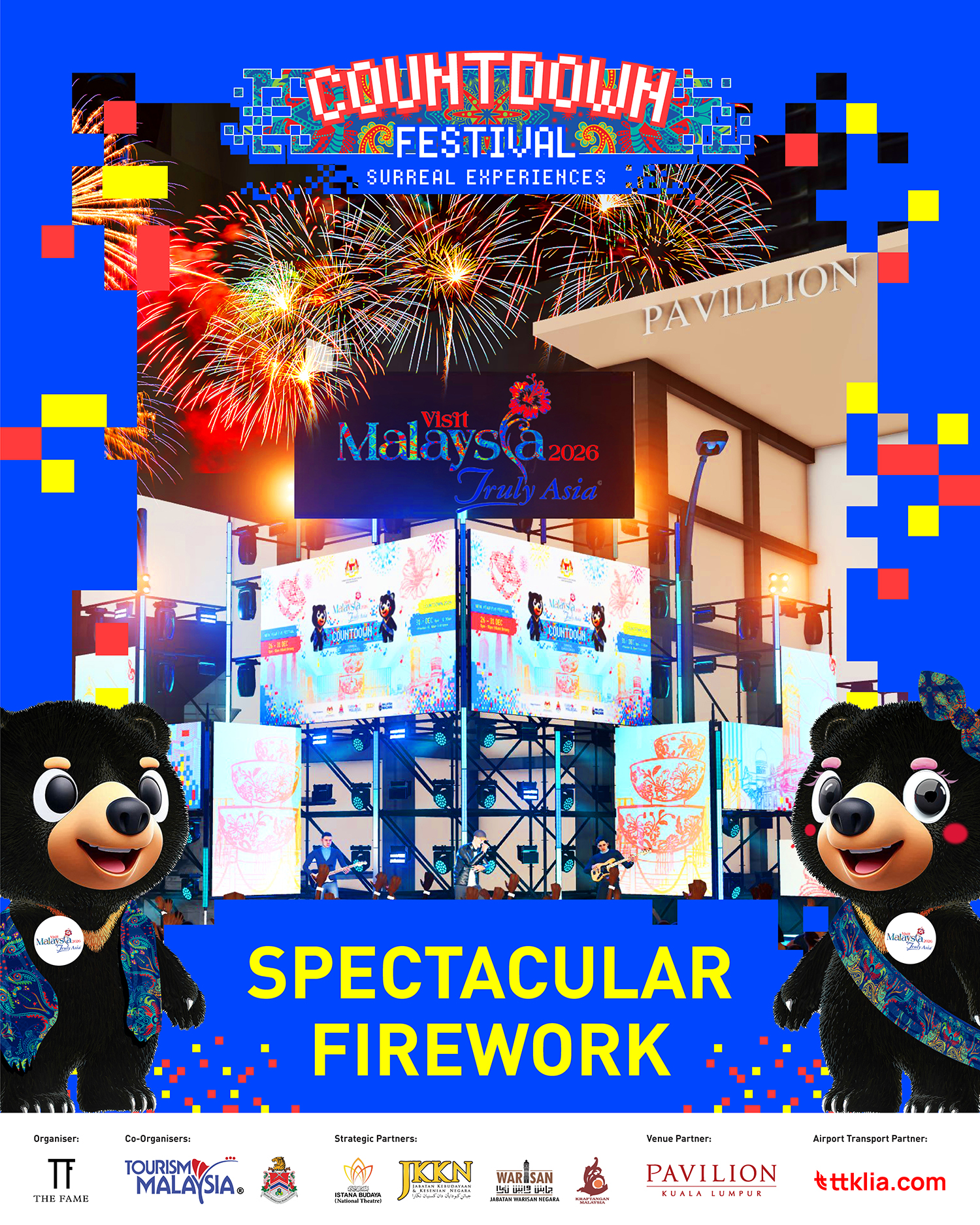 Acara Kiraan Detik Ambang Tahun Baharu 2026 Akan Diadakan Di Pavilion Kuala Lumpur