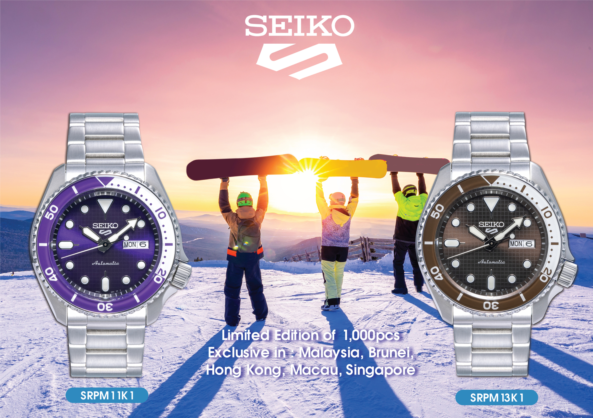Seiko Hadir Dengan Dua Utas Jam Tangan Seiko 5 Sports Edisi Terhad – Eksklusif Thong Sia