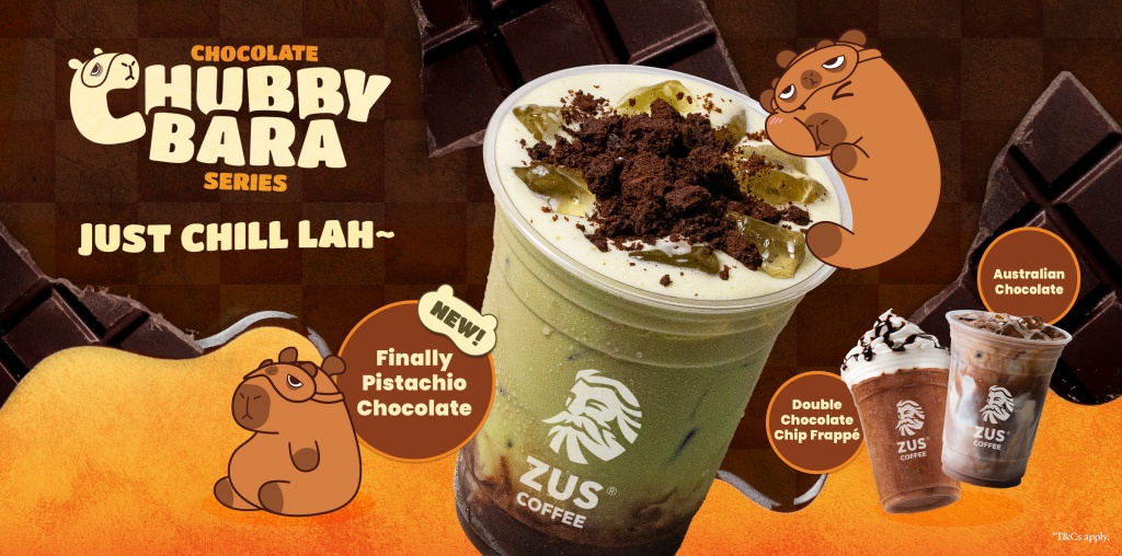 ZUS COFFEE Memperkenalkan Semula Siri Chocolate ChubbyBara – Telah Terjual Lebih 450,000 Cawan