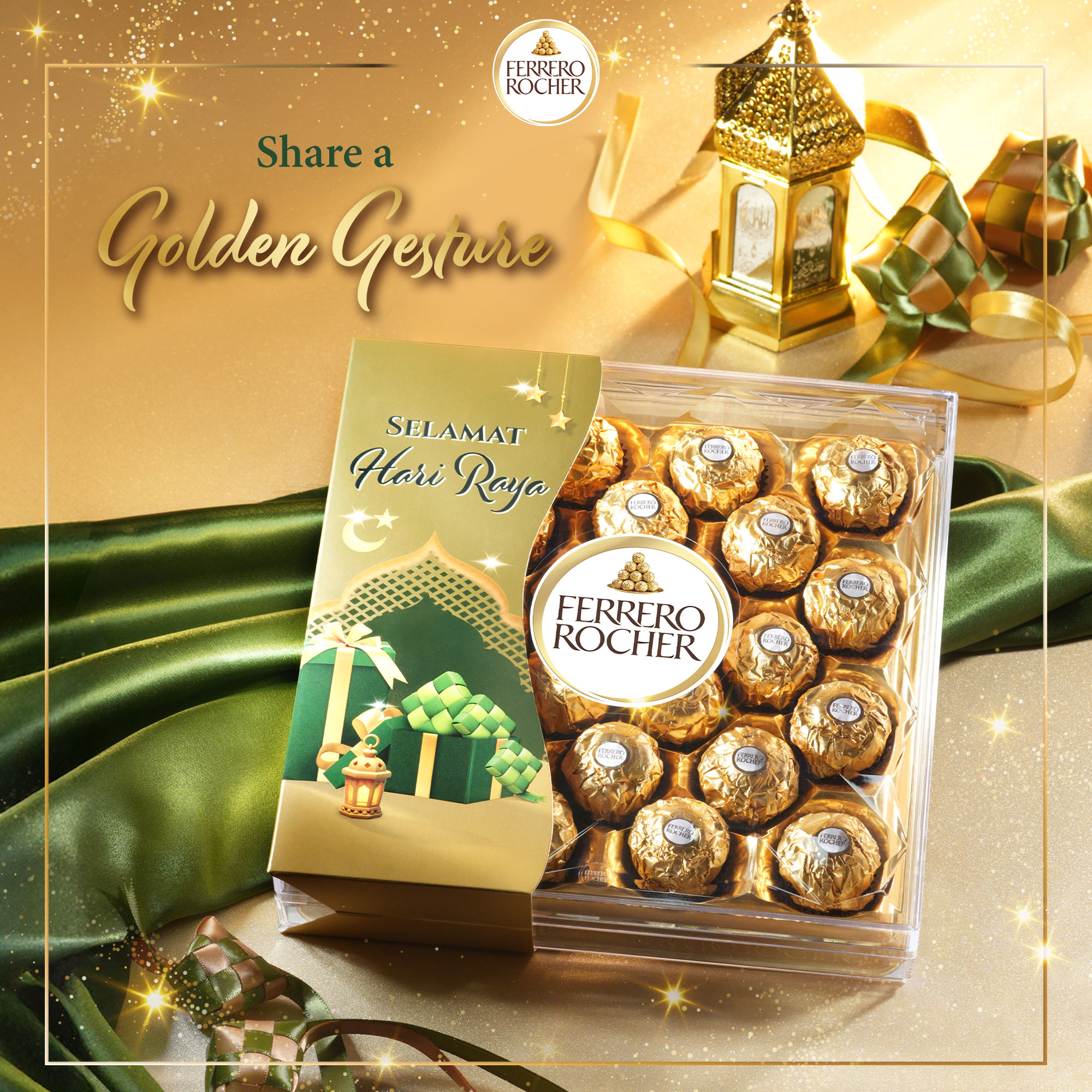 Ferrero Rocher Memperkenalkan Ferrero Rocher T24 Di Dalam Pek Istimewa Edisi Hari Raya Aidilfitri