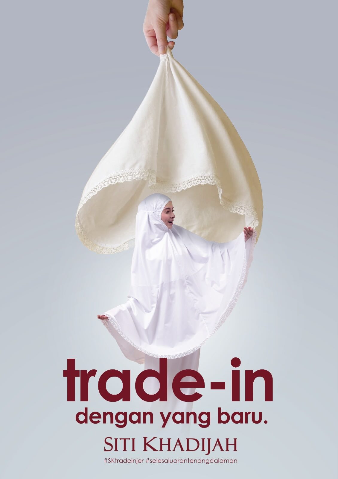 Telekung Siti Khadijah Lancar Kempen Tukar Beli, Galak Kitar Semula Telekung Lama