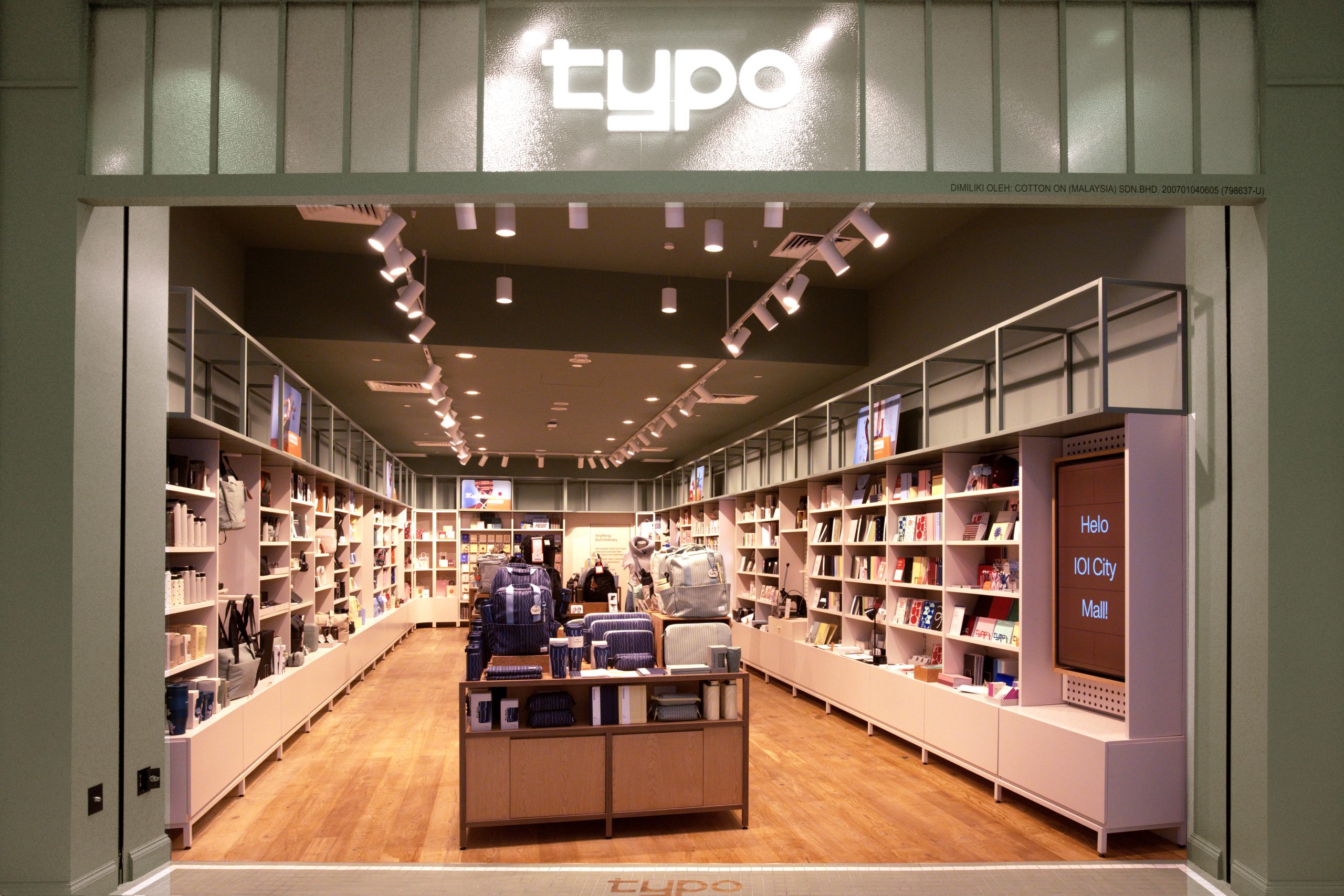 Kedai Konsep Pertama Typo Dibuka Di IOI Mall Puchong