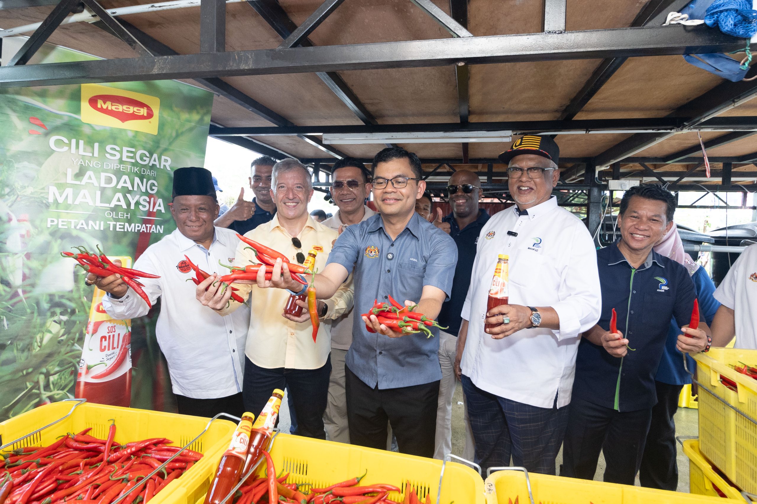 Sos Cili MAGGI Kini Menggunakan 100% Cili Tempatan – Nestlé Malaysia Perkukuh Keterjaminan Makanan