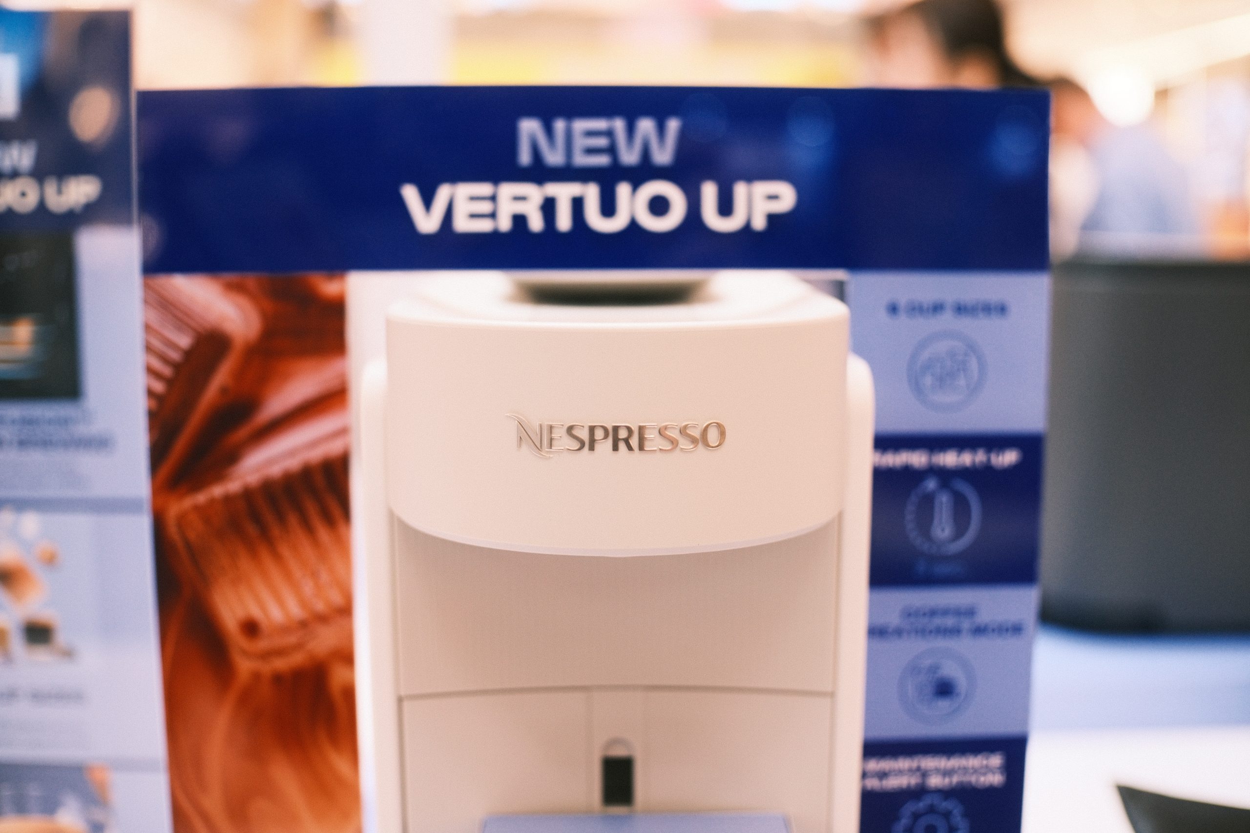 Nespresso Vertuo Up – Mesin Kopi Pintar Dengan Teknologi Centrifusion