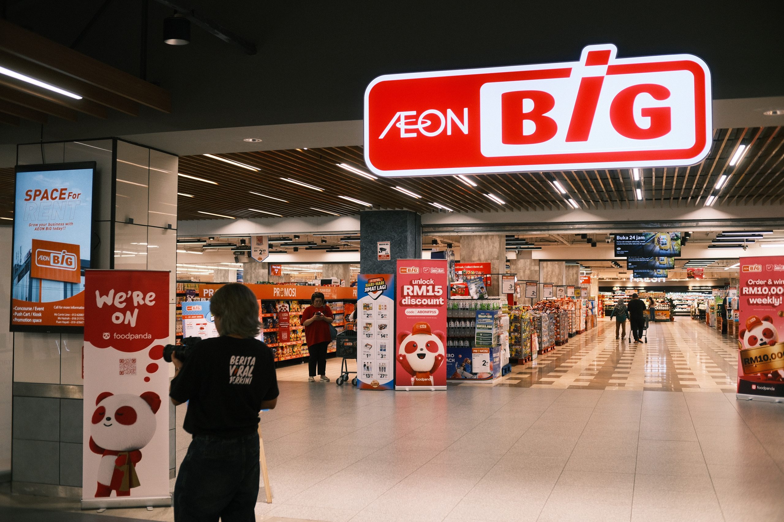 AEON BiG Kini Di foodpanda – Tawar Lebih 16,000 Produk Pada Harga Sama Seperti Di Cawangan