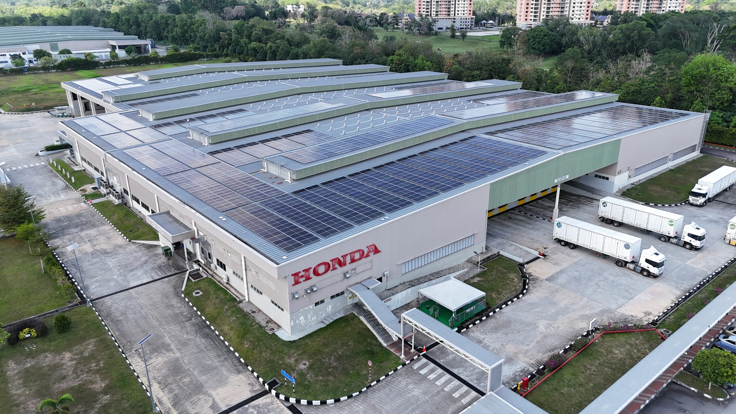 Honda Malaysia Hadir Dengan Kilang Berkuasa Solar Di Melaka