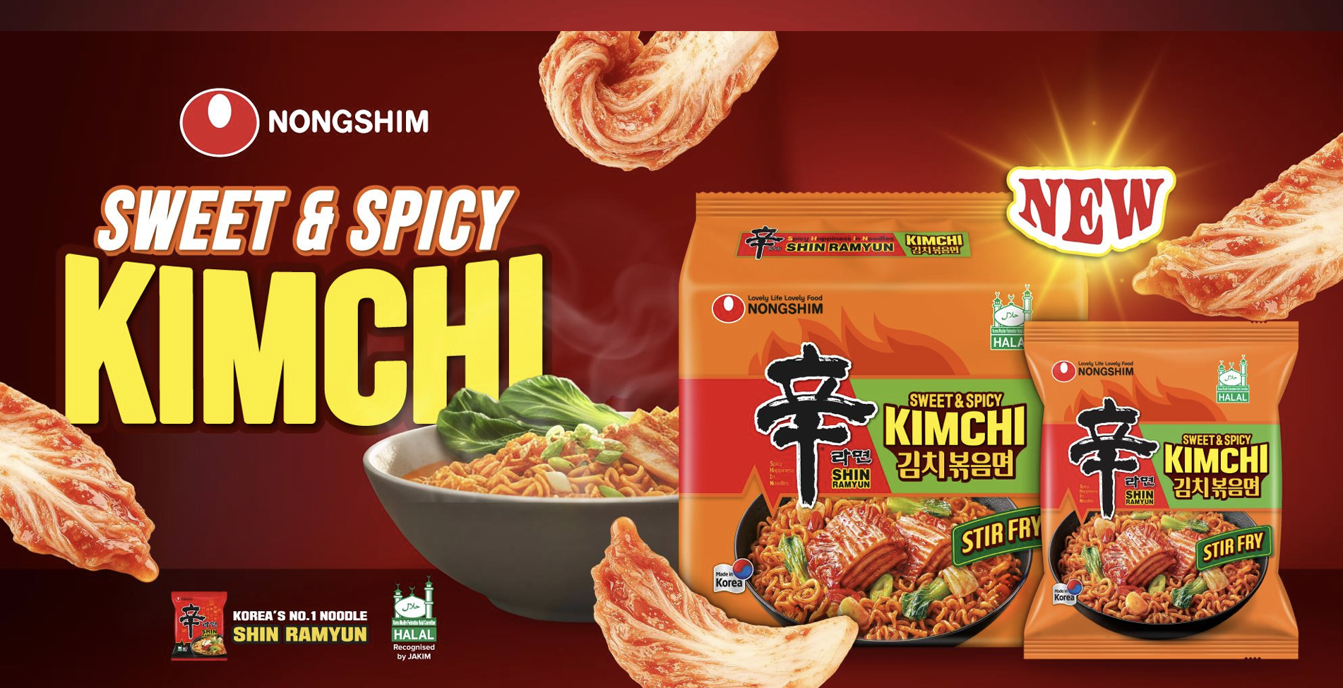 SHIN Ramyun Hadir Dengan Perisa Baharu Stir Fry Kimchi Sempena Ulang Tahun Ke-40