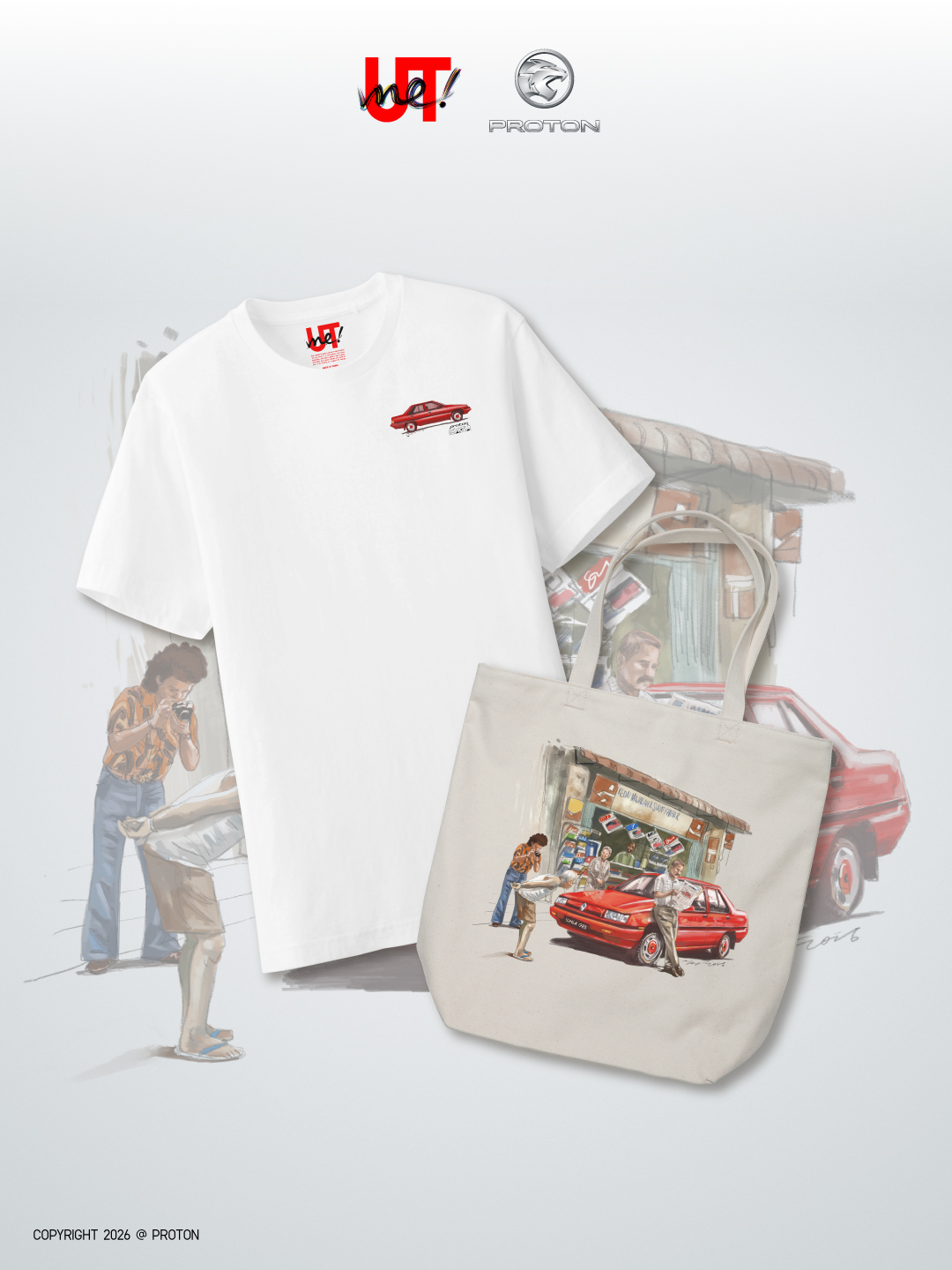 UNIQLO Raikan Ikon PROTON Menerusi Koleksi UTme!