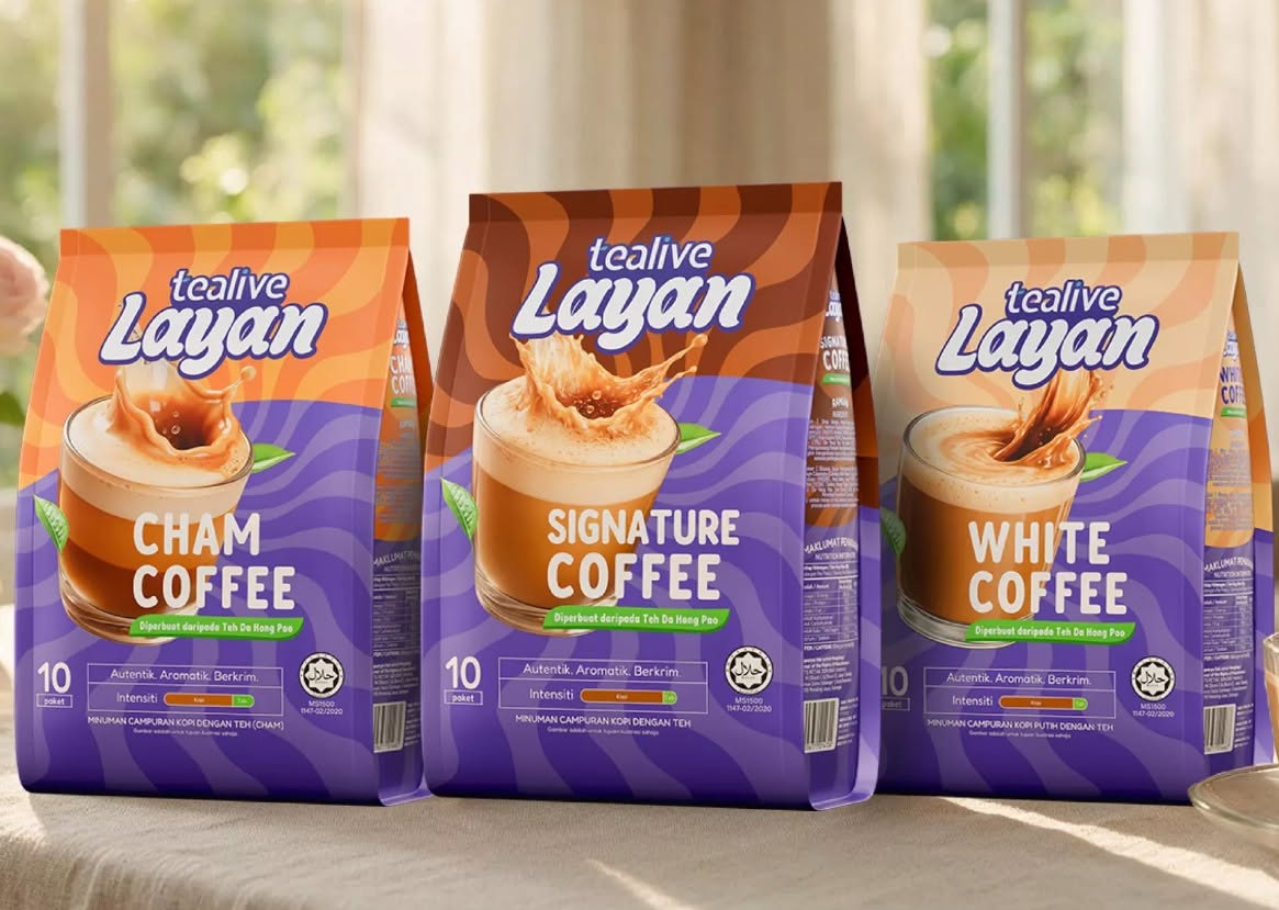 Tealive Bakal Memperkenalkan Minuman Pracampur Baharu Menerusi Siri Tealive Layan Coffee