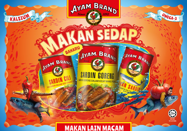 Ayam Brand Hadir Dengan Dua Variasi Sardin Baharu – Sardin Cili Sos Tomato Dan Sardin Goreng Kicap Manis Pedas