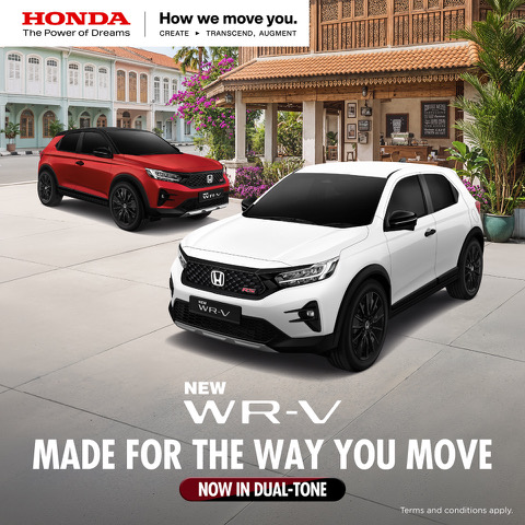 Honda Malaysia Lancar WR-V Baharu, SUV Kompak Dengan Harga Bermula RM94,900