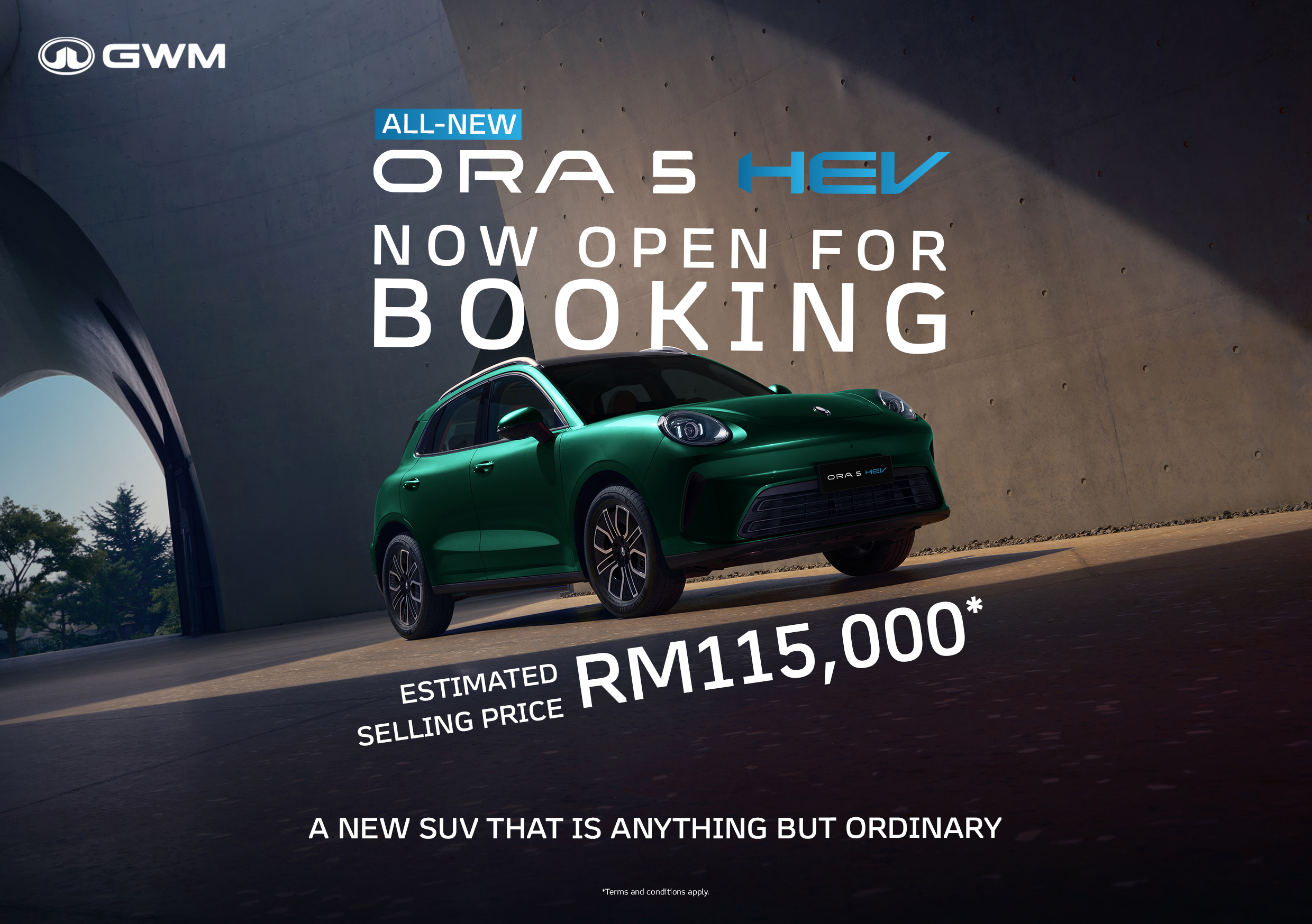 GWM ORA 5 HEV Kini Dibuka Untuk Tempahan, Harga Dianggarkan RM115,000