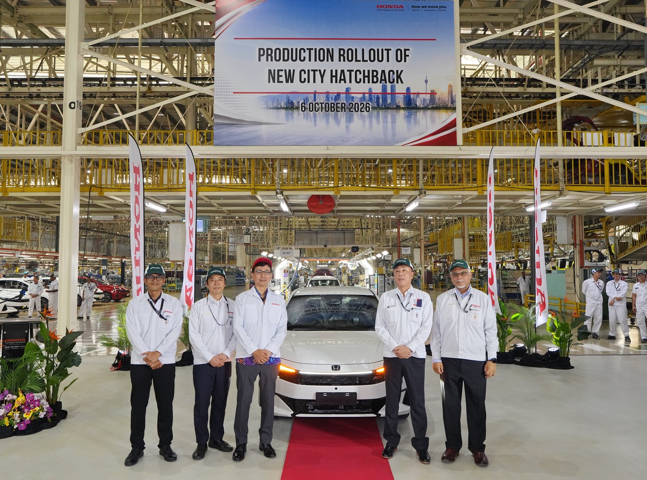 Honda City Hatchback Baharu Kini Dipasang Secara Tempatan Di Melaka