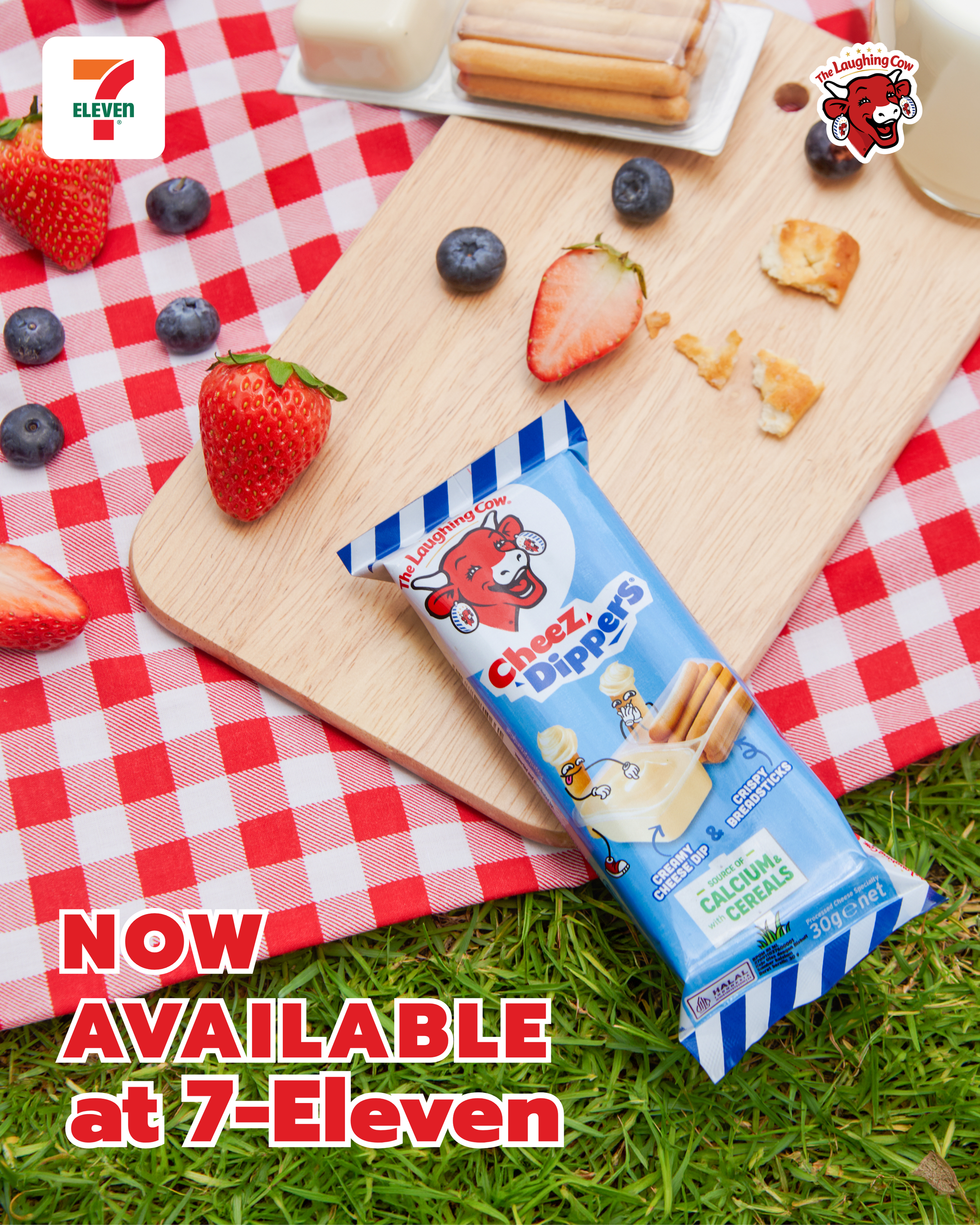Cheez Dippers Solo The Laughing Cow Kini Di 7-Eleven Pada Harga RM3.90
