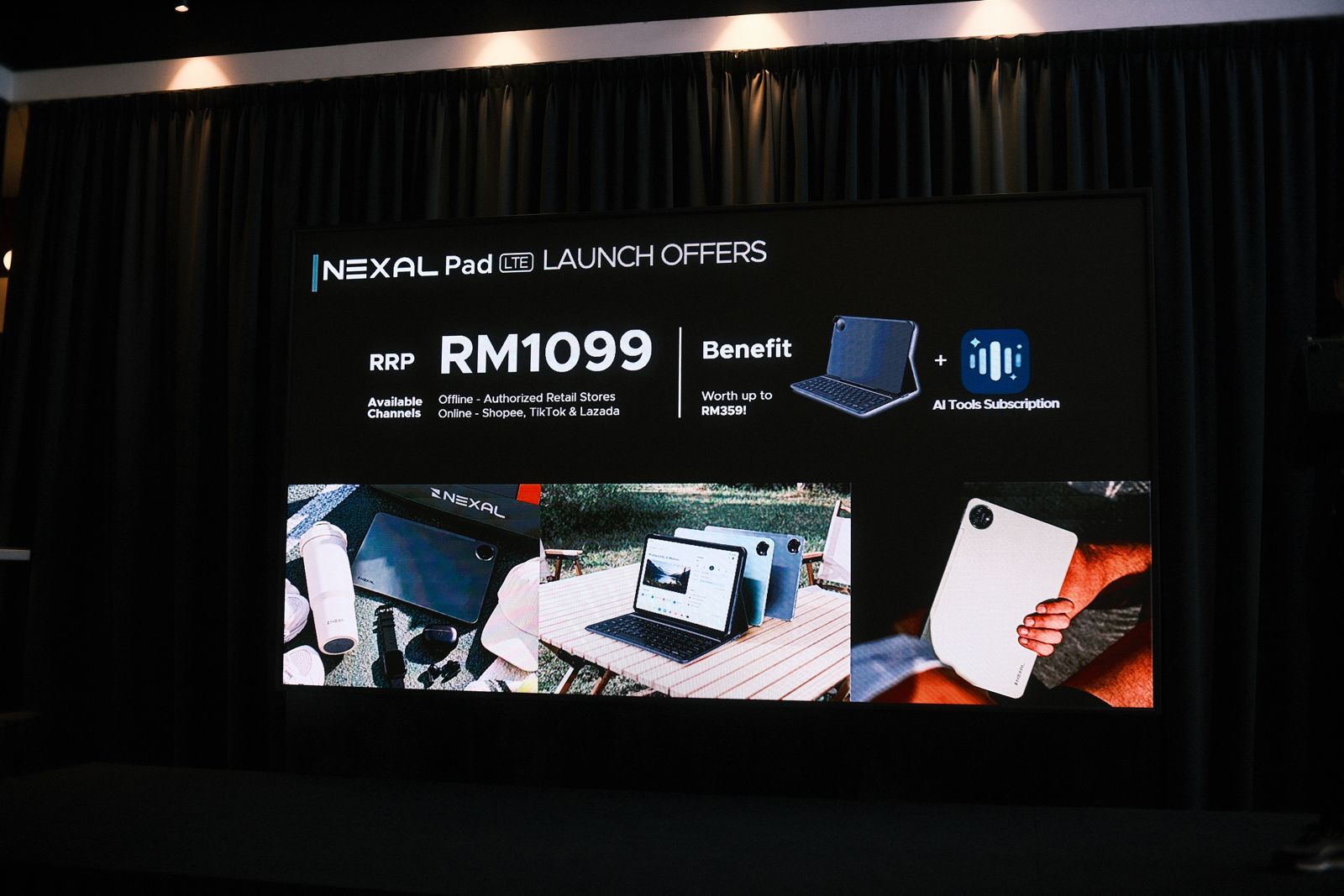 NEXAL Pad Dilancarkan di Malaysia, Tablet 10,000mAh Ini Dijual Pada Harga RM1,099